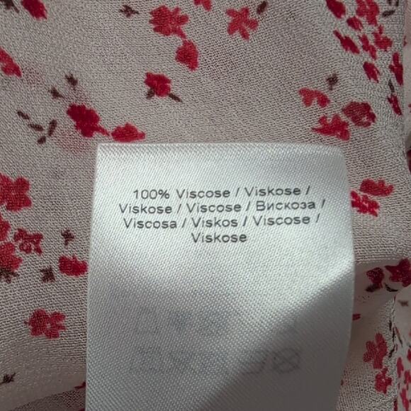 Ganni Sheer Floral Top - Picture 13 of 15